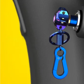 

NEW Key Cover Universal Motorcycle Modified Creative CNC Keychain Decorative Modification Parts Titanium Alloy Key Head Covers