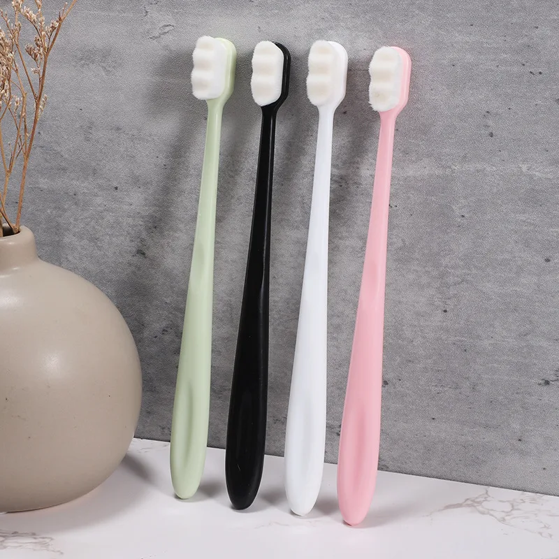 

4pcs Extra Soft Toothbrush Ultra Adult Manual Toothbrush with 20000 Soft Floss Bristlefor Sensitive Teeth Oral Gum Recession