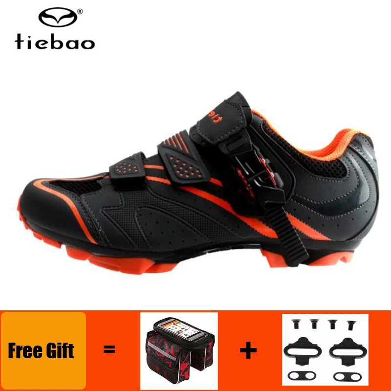 Tiebao велосипедная обувь Pro sapatilha ciclismo mtb chaussure vtt bicicleta мужские кроссовки для горного велосипеда спортивная велосипедная обувь - Цвет: TB35-B1413-3