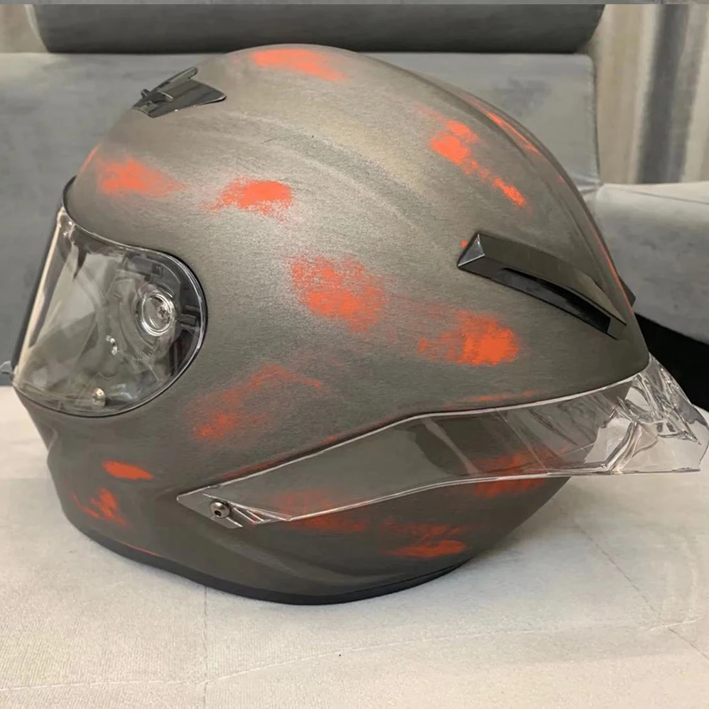 Полнолицевой шлем мото rcycle шлем rusty casco moto capacete de moto cicleta cascos para moto cask casco moto cross DOT утвержден