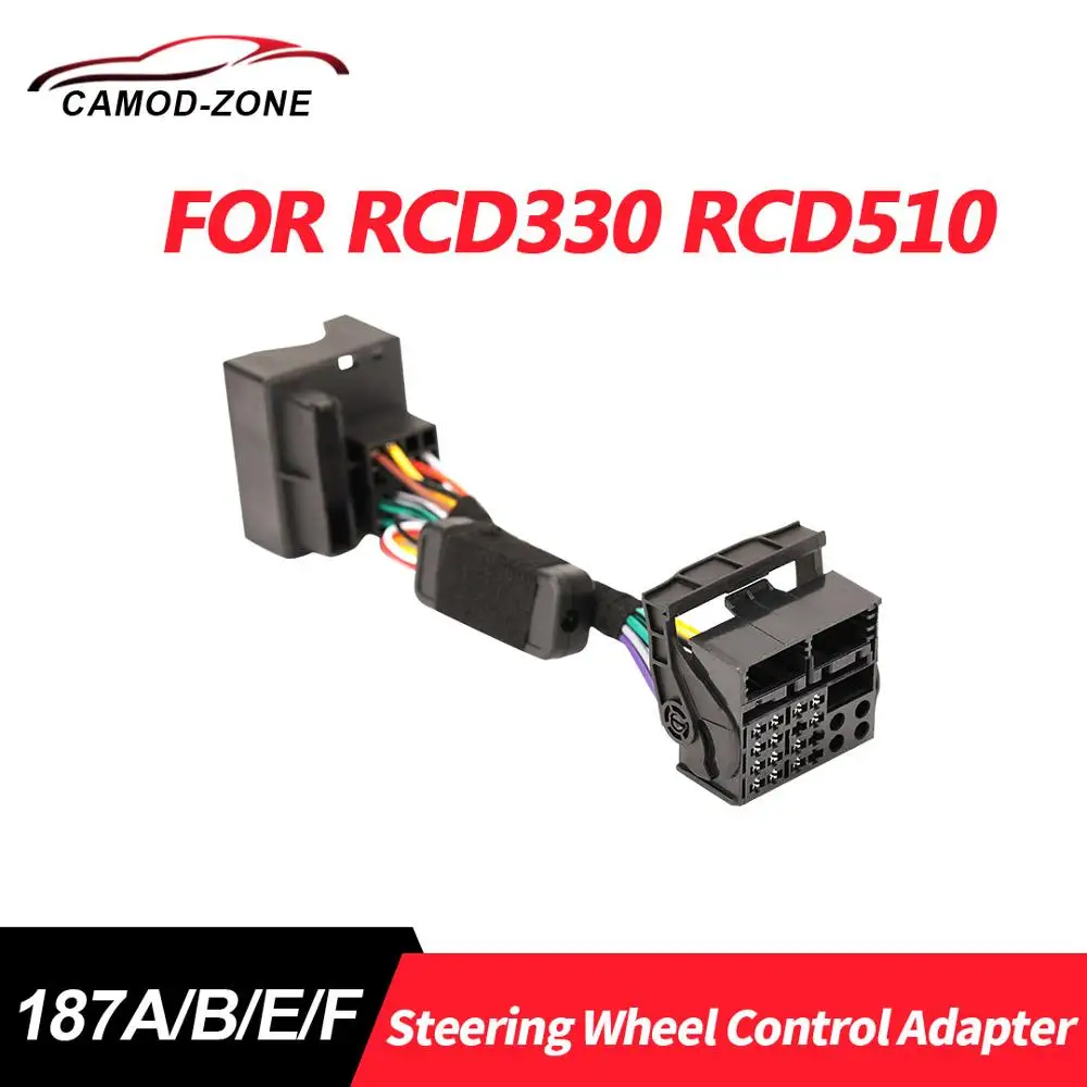 Многофункциональный адаптер для рулевого колеса RCD330 RCD510 VW Golf 5 6 Jetta MK5 Touran Caddy Passat