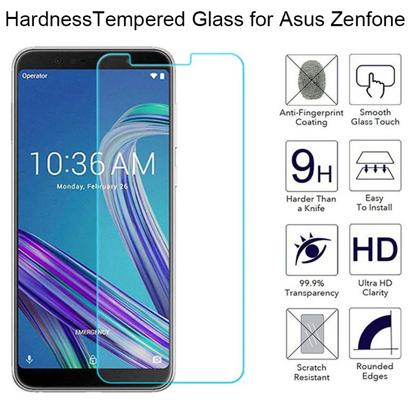 Закаленное стекло для Asus Zenfone Max Pro M1 ZB601KL 4 Max Plus 4Selfie 5 Lite 5Z стекло на ZB570TL ZC600KL ZE620KL ZC554KL ZC520KL