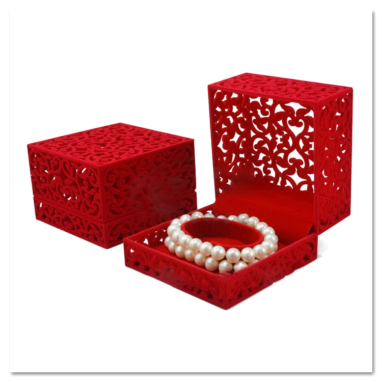 Caja de joyería roja clásica china, caja de pendientes grabados, 8,6x5,8x4,7 cm, 6 unids/lote, Gratis, venta al por mayor|earrings case|earring boxearring boxes wholesale - AliExpress