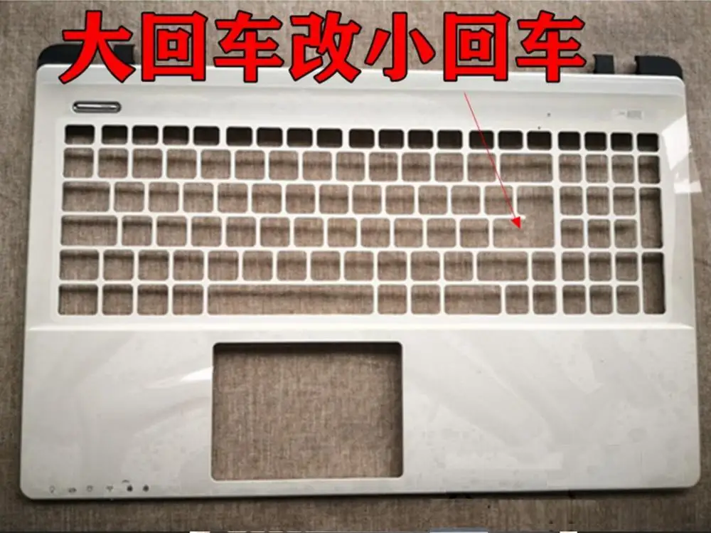 Новинка для ASUS K55V K55vd A55VD A55V pamlrest topcase верхняя крышка клавиатура Безель белый как