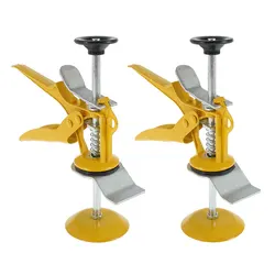 Nivelador de pisos e azulejos, sistema de nivelamento com espaçador de cunhas, espaçadores e cunhas, reutilizável
