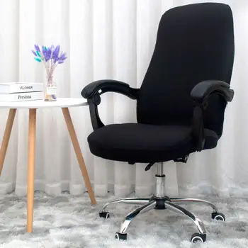 

New Office Rotating Computer Chair Cover Elastic Chair Cover Anti-dirty Lift For Meeting Removable Covers Seat Chairs Cover Room