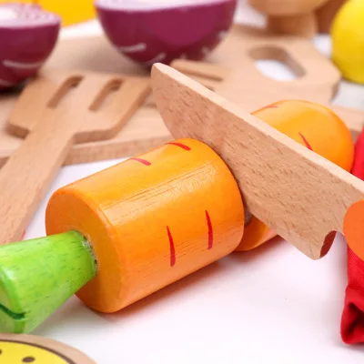 Todokids Children Building Blocks Emulational Fruit & Vegetable Cutting Slicer Play House Toy Kitch - 4000267143917