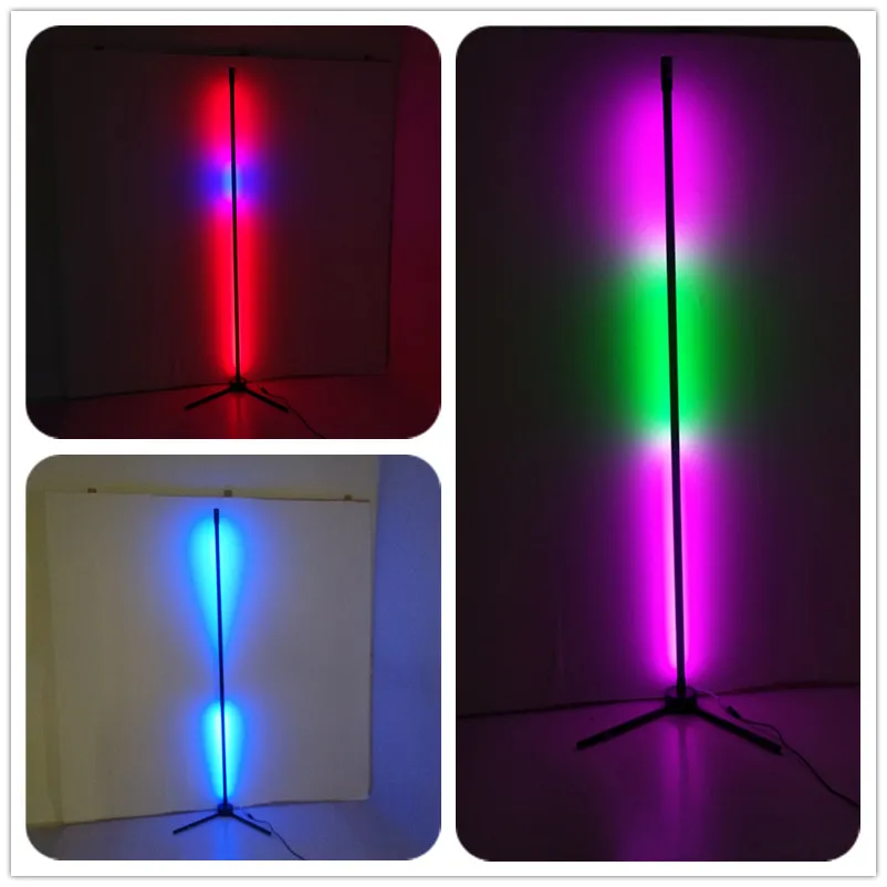 СВЕТОДИОДНЫЙ торшер изменяющий цвет с RGB затемнением и дистанционным