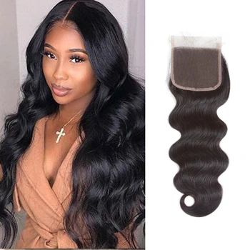 

Sapphire 4×4 Lace Closure Body Wave Closure Remy Closures Human Hair Closure Brazilian Swiss Lace Frontal Closure