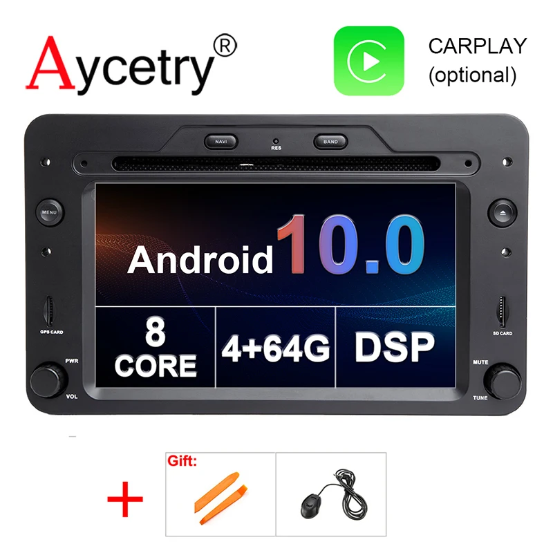 DSP 4G 64G Android 10 автомобильный DVD GPS для Alfa Romeo Spider 159 Brera Sportwagon Радио стерео Авто
