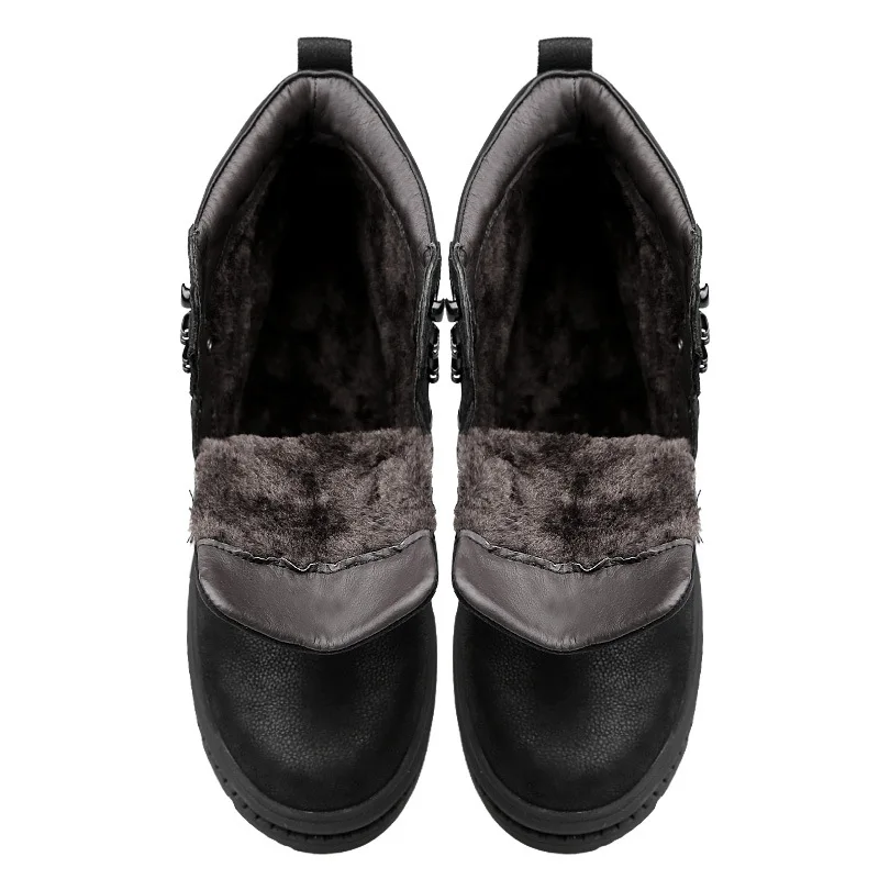 

Hot Selling Winter Warm Men Cotton Boots Wear-Resistant Anti-slip Casual Hight-top MEN'S SHOES Martin Boots MEN'S Short Boots