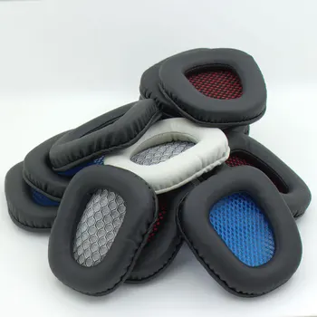 

1Pair Soft Foam PU Leather Replacement Earpads, Ear Pads Cushions Earpads for SADE SA718 808 820 902 903 904 905 906 Headphones