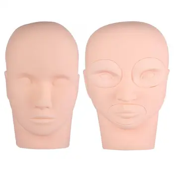 

Mannequin Training Head Mold Eyelash Grafting Head Model Mannequin Head Makeup Tattoo Practice Head Hair Styling Tools