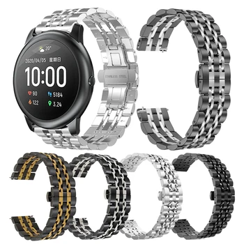 

Stainless Steel Wrist Band For Haylou Solar LS05 Metal Strap For Haylou Smart watch Replaceable Bracelet Watchband ремешок