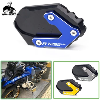 

Motorbike Accessories CNC Kickstand Side Stand Pad For BMW R1250GS R 1250GS HP R 1250 GS ADVENTURE 2018-2019 low suspension