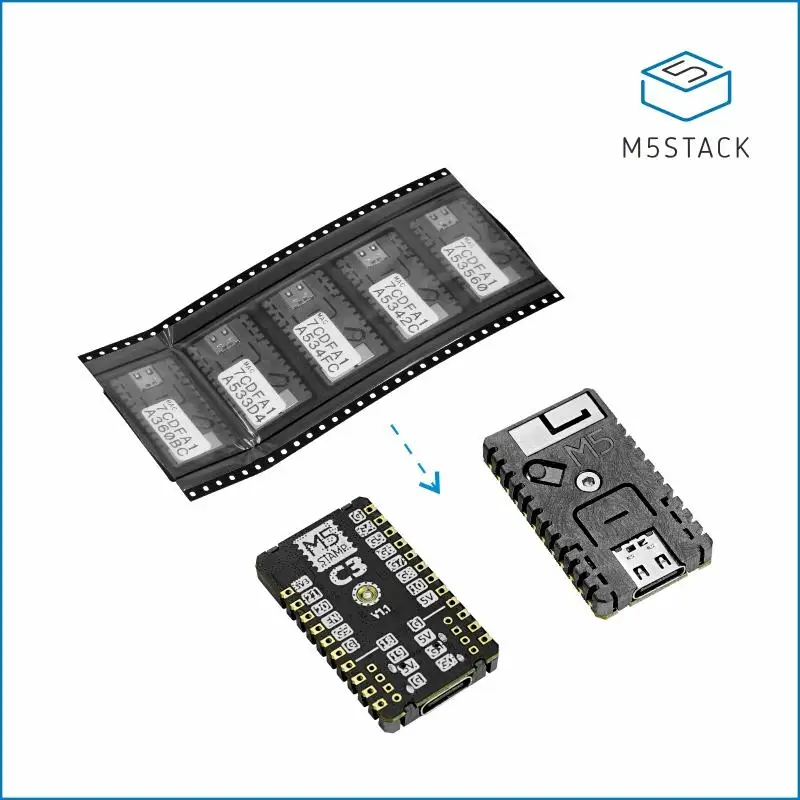 Pilha Oficial M5stamp c3 Pcs