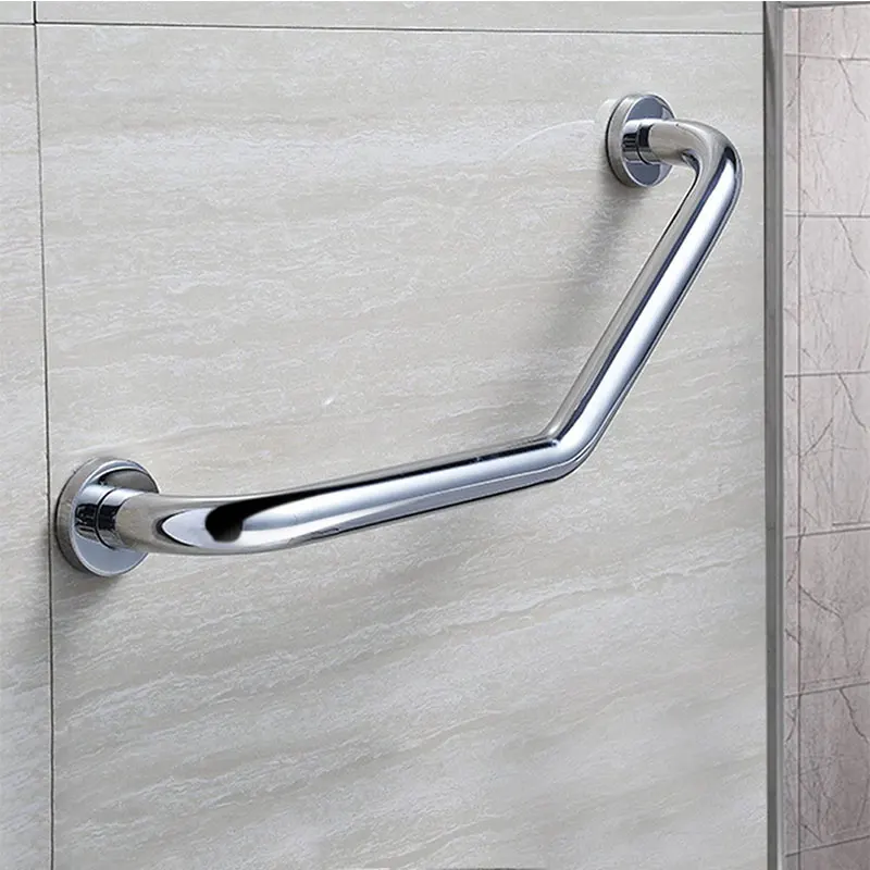 Bathroom Shower Angled Grab Bar Safety Rail Bathtub Grip Toilet Handrail Arm Safe-Grip Bar for Elderly Helping bluetooth earbuds wireless earphones