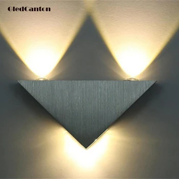 

Gled-011, Mini-tri LED Wall Light. Gled Brand, Good Led.