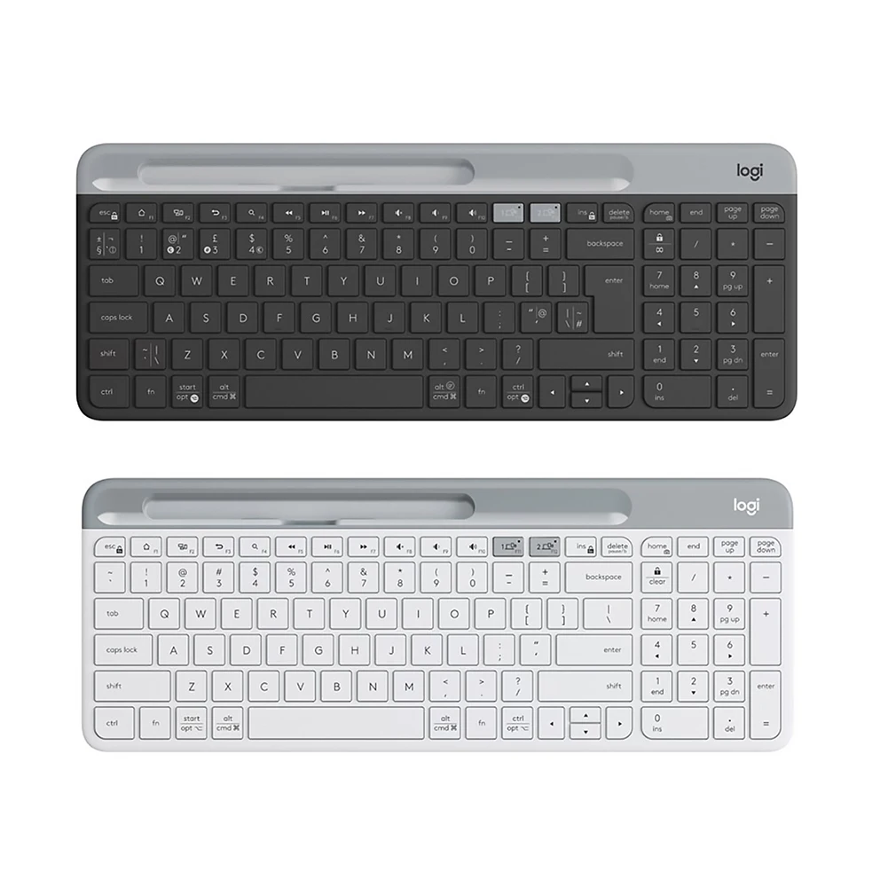 Клавиатура Logitech K580 Беспроводная ультратонкая офисная 2 4 ГГц | Компьютеры и офис