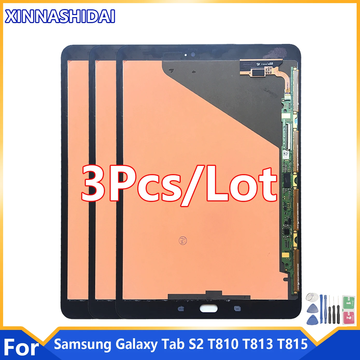 3pcs/lot9.7-inch Samsung Galaxy Tab S2 Display Screen SM-T810 T813 T818 T815 LCD Touch Panel T819 T817 Tablet Digitizer Assembly |