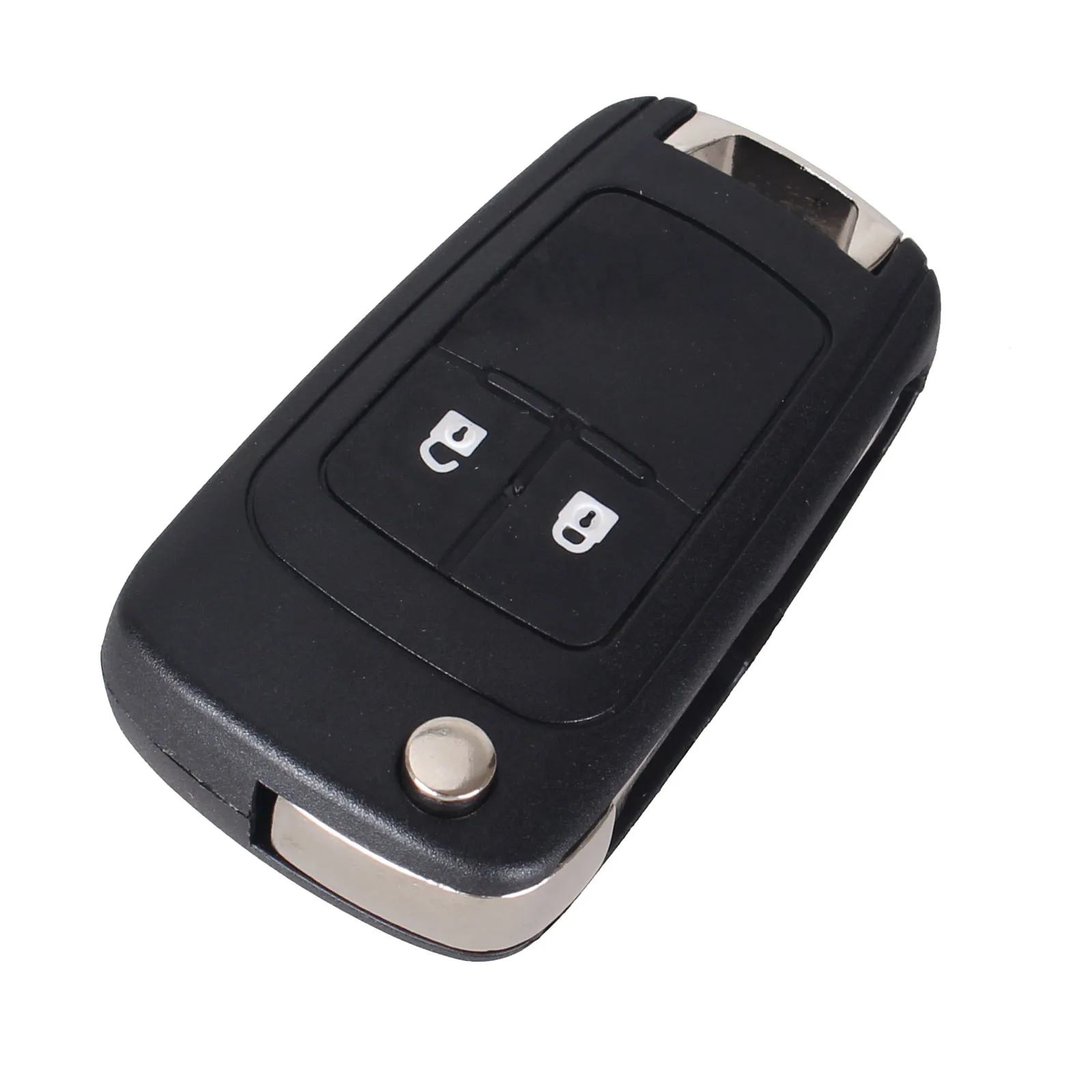 KEYYOU складной Автомобильный ключ, пригодный для CHEVROLET Aveo флип-пульт дистанционного брелока 3 кнопки дистанционного ключа корпус