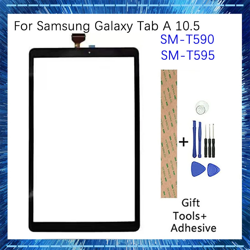 Новый оригинальный сенсорный экран T590 для Samsung Galaxy Tab A 10 5 T595 Внешний ЖК-дисплей