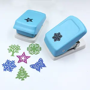 Fascola Set of 3PCS Snowflake (5/8 inch+1 inch+1.5 inch) Craft Punch Set  Snowflake Paper Punch Punch Craft Scrapbooking Eva Punches