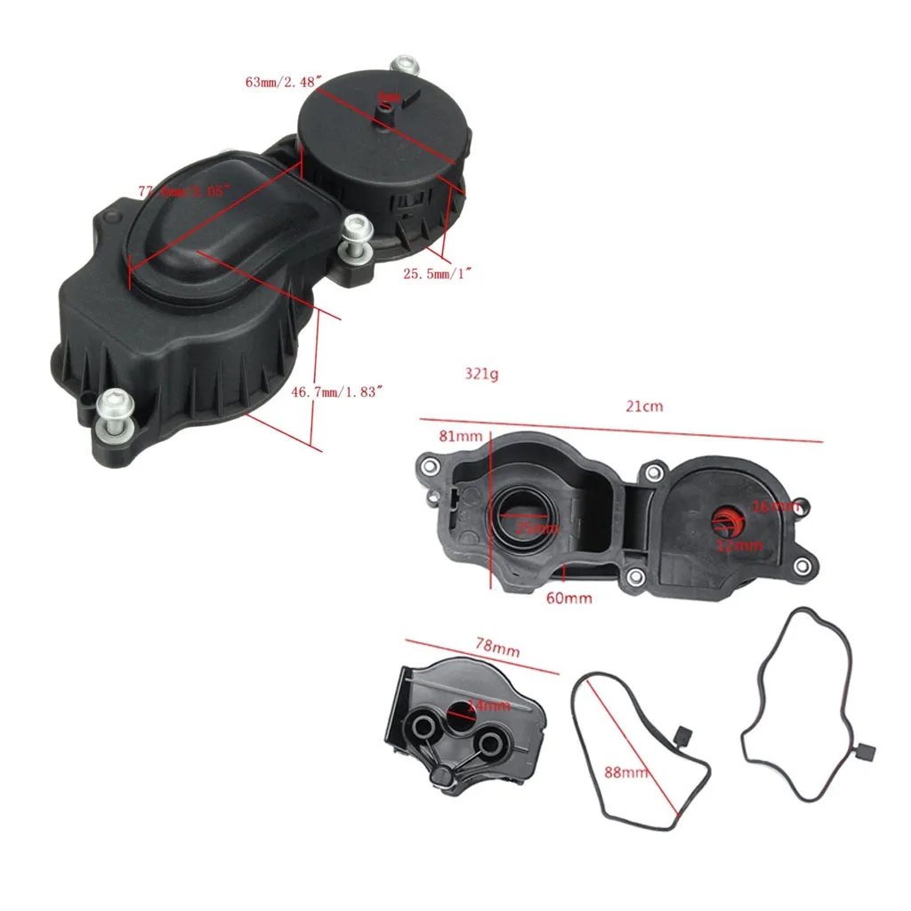 Easy Return Easy to use and affordable HouYeen Crank Case Oil Filter