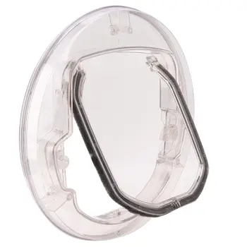 

Security Door Round Shape Pet Door Automatic Closing Pet Door Freely Enter Out for Cats Small Dogs Use Cat Door