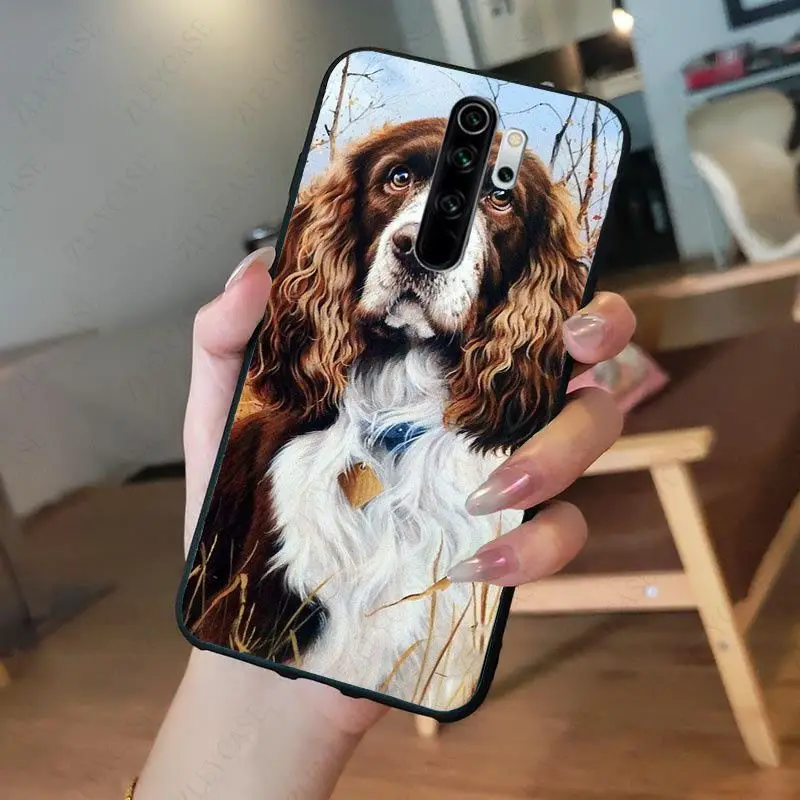 Hunting Dog Black Soft Shell Phone Cover for redmi note8pro note7 note5 note6pro 7A 8A 8 note9s Note 8t note9pro Coque Shell 