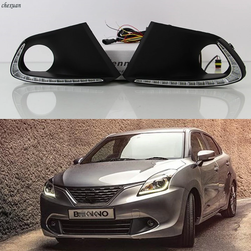 CSCSNL 1 комплект для Suzuki Baleno 2016 2017 2018 2019 светодиодный DRL Габаритные огни