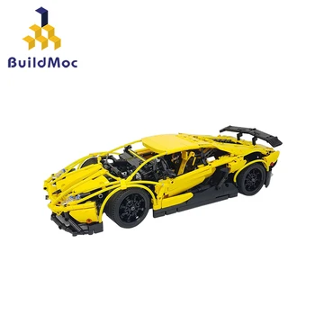 

Technic series Lepins Lamborghinied RC Car The MOC-2684 Veneno Roadster With Motor Function Model Kit Building Block Brick Toys