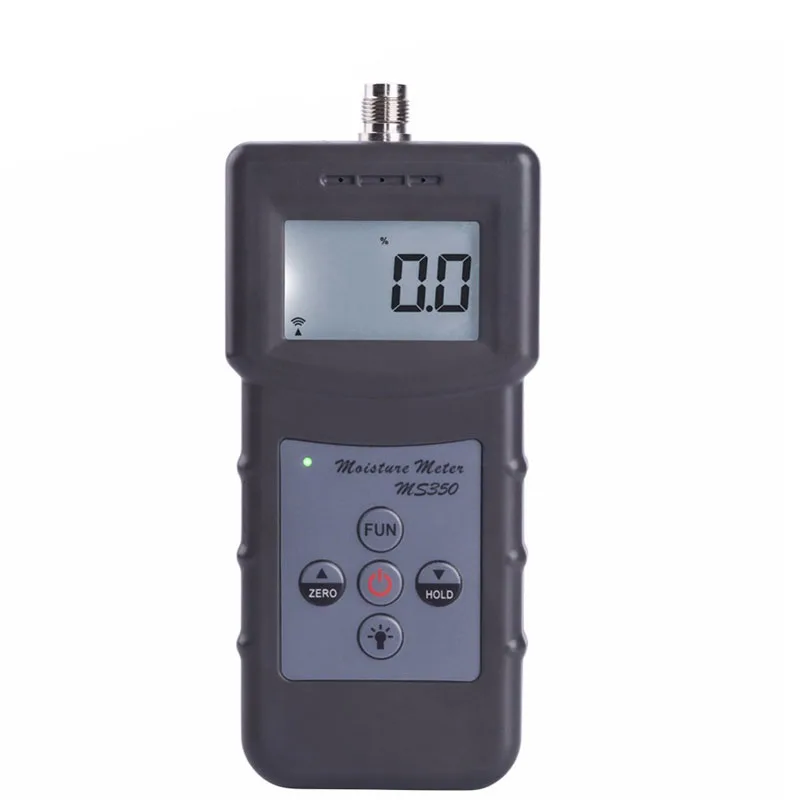 

ZIBOO-MS350 High Frequency Moisture Meter Operates Moisture Content of Wood/Bamboo Dust ,Silver Sand,Chemical Combination Powder