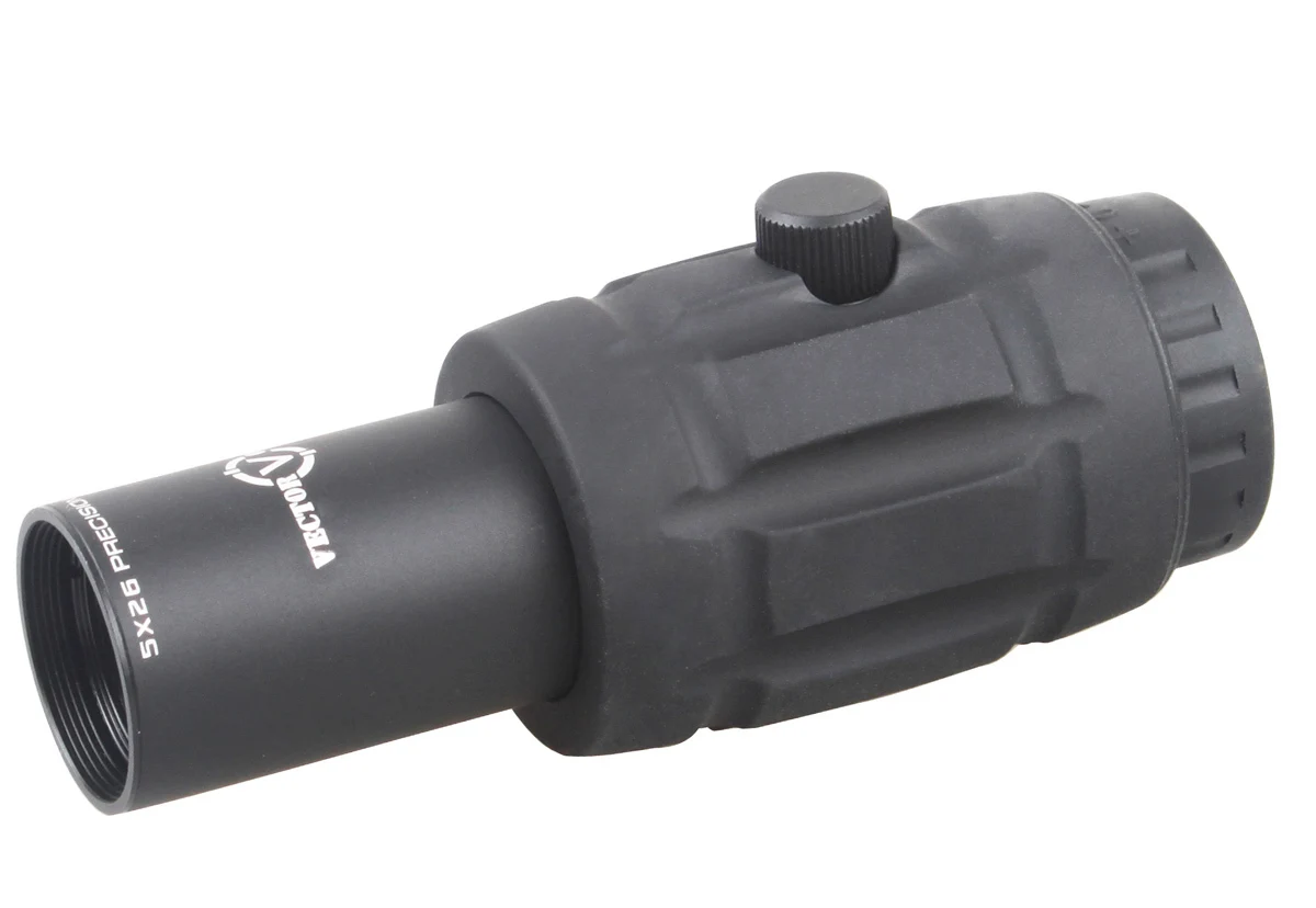 Векторная оптика тактическая Регулируемая 5x лупа подходит для Red Dot HOLO Sight с откидной в сторону Picatinny крепление аксессуары для съемки