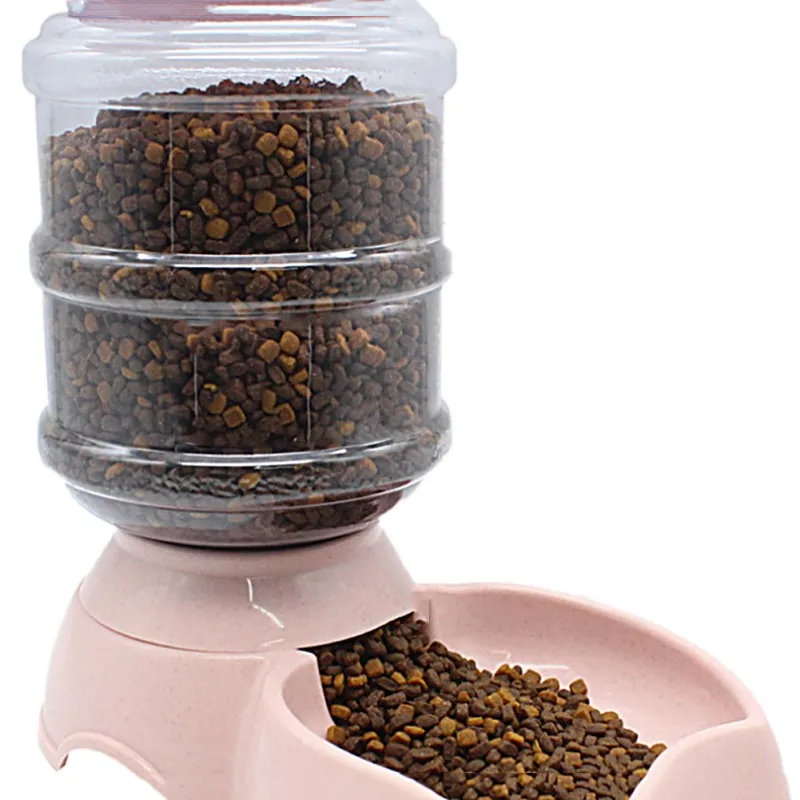 3.8L Pet Automatic Water Food Feeder dog cat water drinking cat cat feeding large capacity dispenser pet cat bowl dog