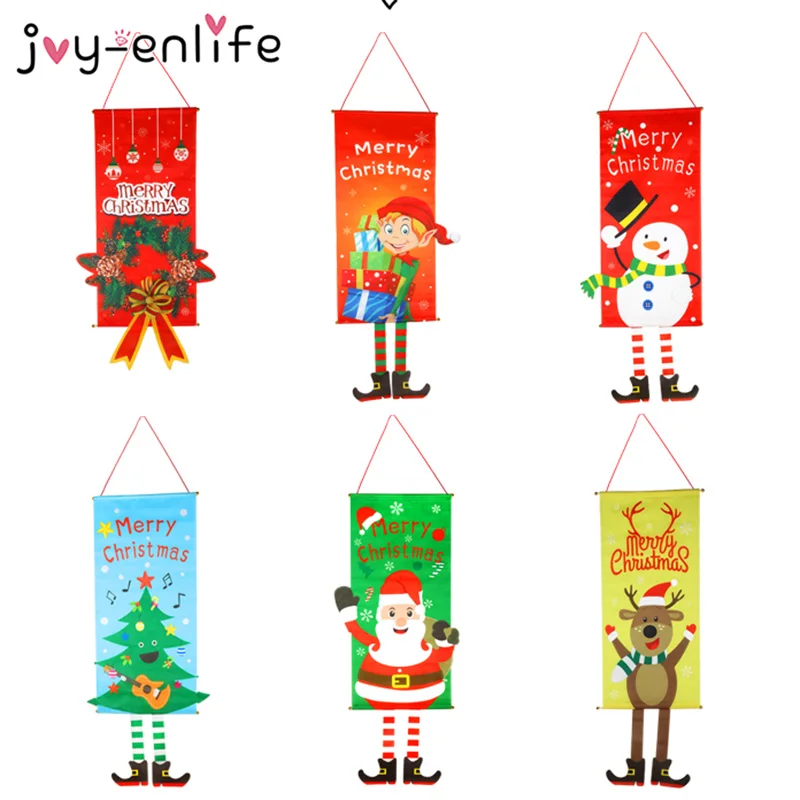 Garland Merry Christmas Decor for Home Cristmas Decor Navidad Christma Ornaments Christmas Xmas Outdoor Happy New Year