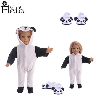 

Cute Pattern Casual Raincoat 3Pcs=Hat+Coat+Pants Fit 18 Inch American 43cm Baby Doll Clothes Accessories,Girl's Toys,Generation