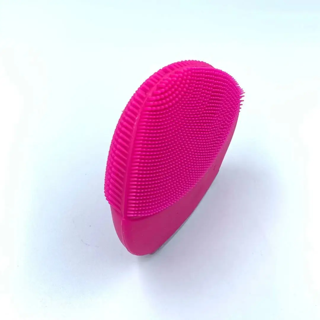 

Mini Electric Facial Cleansing Massager Brush for Wash Face Cleanser Machine Deep Clean Silicone Cleaner Massage Device