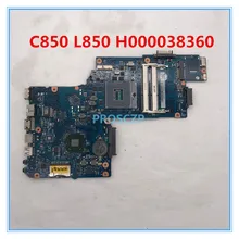 Высокое качество для C850 L850 Материнская плата ноутбука H000038360 HM76 HD4000 8 Гб DDR3 совместимость