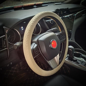

1pc Car Styling Silicone Steering Wheel Glove Cover For Honda Toyota BMW LADA KIA Mazda Audi Hyundai Etc. Car Accessories