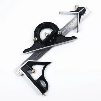 

Stainless Steel Combination Square Multifunctional Measuring Tool 12 Inches