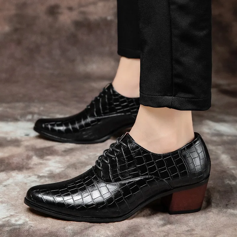 38~ 47 кожаные туфли мужские джентльменские стильные удобные деловые мужские модельные туфли# JX930