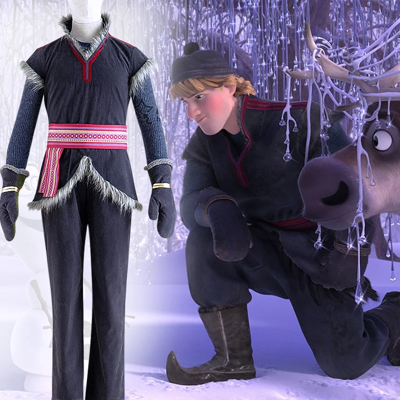 

Kristoff Bjorgman Cosplay Halloween Masqyuerade Costume Adult Anime