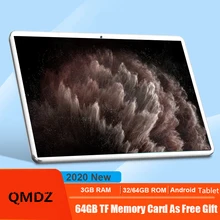 10,1 zoll Android Tablet Pc Octa Core MT6753 32GB + 64GB 4G Lte Tab Wifi GPS Bluetooth android 8MP 1920x1200 IPS