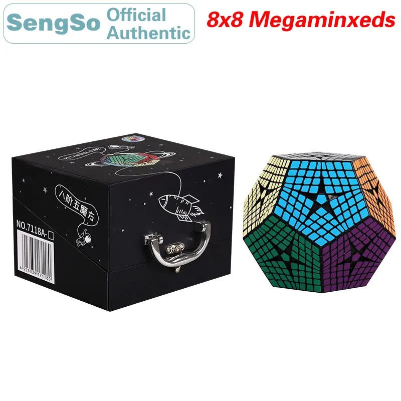 ShengShou Megaminxeds 8x8x8 Magic Cube 12 Сторон Додекаэдр конкурс 8x8 Rubikeds Скорость Cube Cubo мэджико Непоседа игрушки