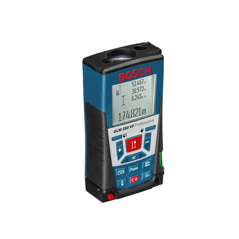 Лазерный дальномер Bosch GLM250VF 250 м ручной лазерный уличный электронный