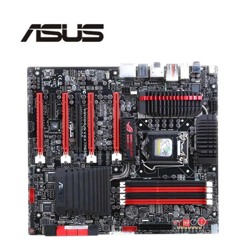 Разъем LGA 1155 PCI E 3 0 USB3.0 SATA3.0 для ASUS Maximus V Extreme Z77 материнская плата настольного