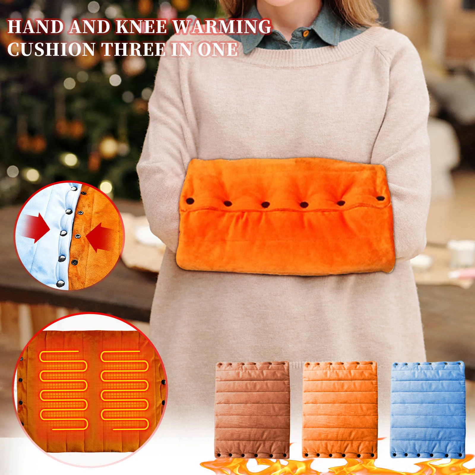 Multifunctional Charging Heating Cushion Office Car Seat Hand Warming
