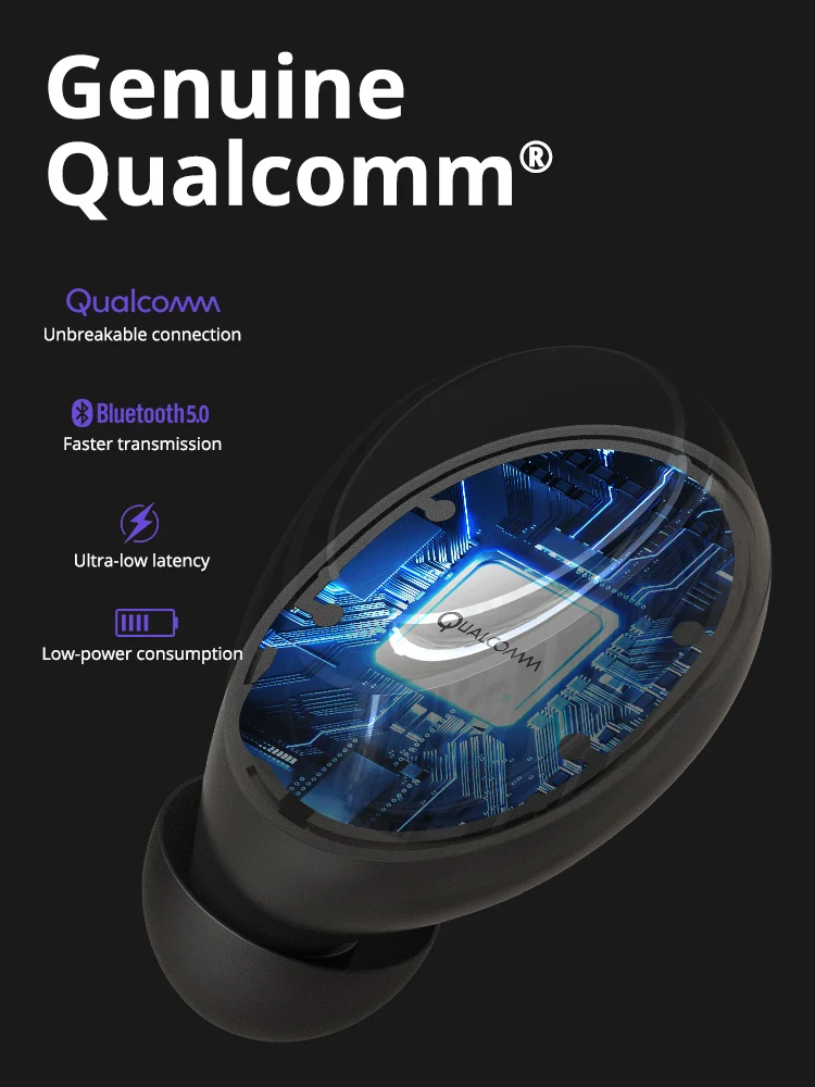 TWS наушники Tronsmart Onyx Neo с чип Qualcomm aptX и регулятором громкости|Наушники гарнитуры| |