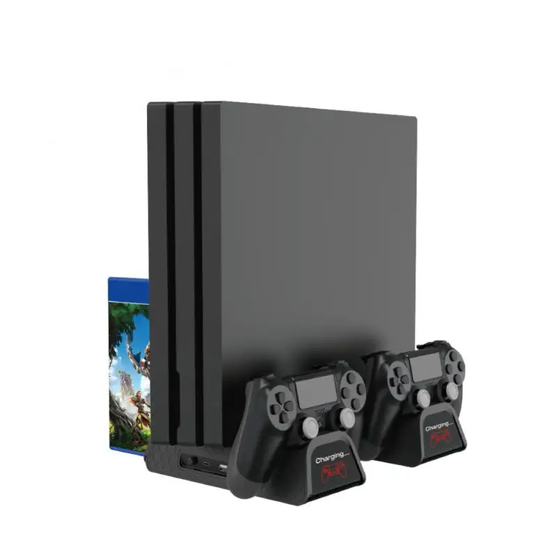 Ультратонкая вертикальная подставка для PS 4/PS 4 Slim/PS Pro контроллер охлаждающего